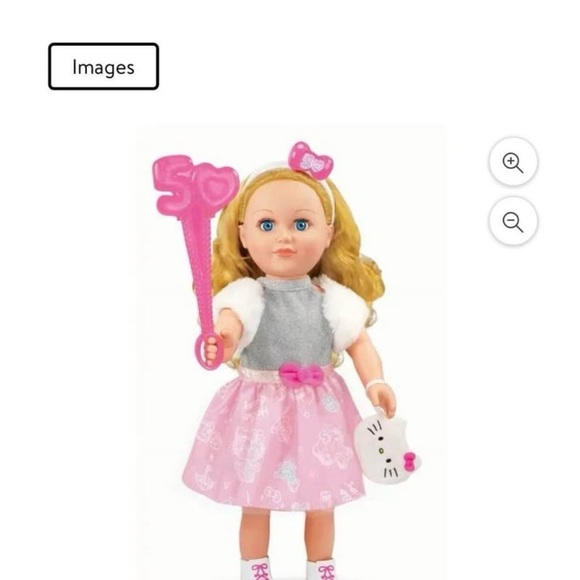 My Life As Hello Kitty 50th Anniversary Doll Pink Dress 18” Walmart Exclusive - Picture 3 of 9